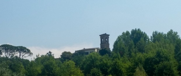 Nothing says central Italy like a turret on a hill.